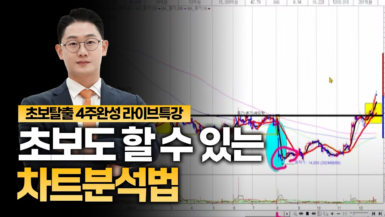 [라이브스터디] 차트분석 이것부터 먼저 봐야합니다ㅣ왕초보주식반 호동쌤 '초보탈출 기적의 멘토링'