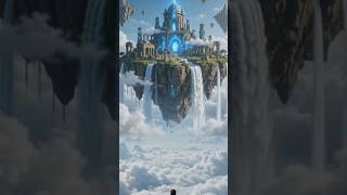 The Secret of the Flying Island 🏝️☁️ | AI 3D Animated Adventure Story | #Shorts