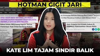 JAWABAN KATE LIM ATAS VIDEO HOTMAN PARIS, PERIHAL TANTANG DEBAT KAPOLRI