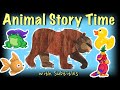 Brown  Bear, Brown Bear, What Do you See? Book Read Aloud for Kids English Subtitles 🐻