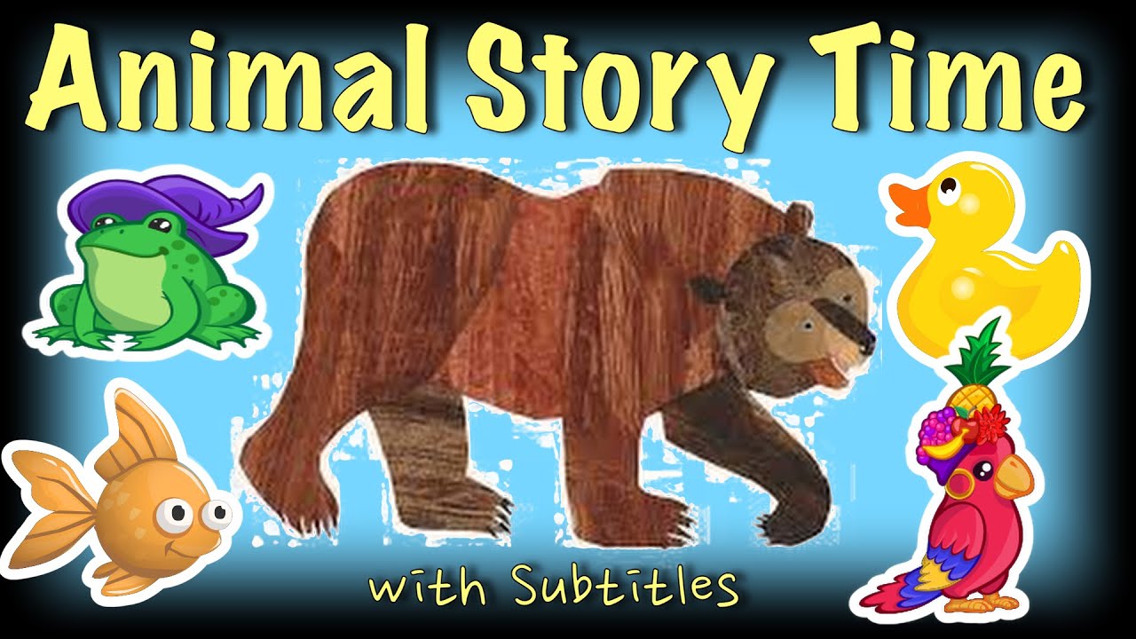 Brown Bear, Brown Bear, What Do you See? Book Read Aloud for Kids ...