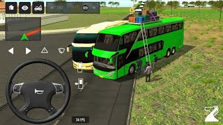 Indonesia Coach bus driving | Euro bus simulator 2026 Android gameplay #game 1 Part 16 screenshot 5