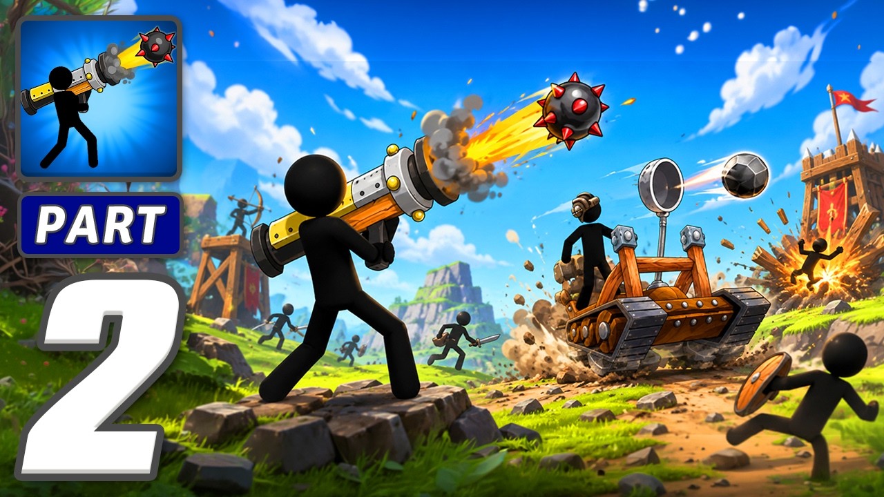 Boom Stick: Bazooka Puzzle - Gameplay Walkthrough Part 2 - Blast ...