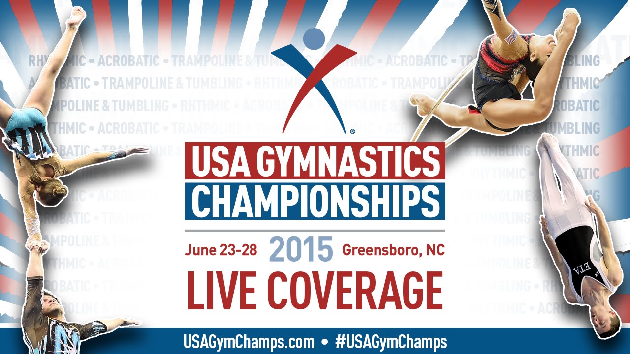 2015 USA Gymnastics Championships Seniors Day 1 YouTube