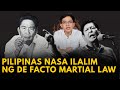 IBINULGAR NI CONGRESSMAN LEVISTE NA ANG PILIPINAS AY NASA ILALIM NG DE FACTO MARTIAL LAW.