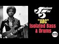 ABC  - Jackson 5 - Isolated Bass & Drums Track - With Lyrics