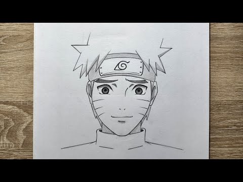 Drawing/Naruto/pencil sketch (step by step) Udaydeepta art's 