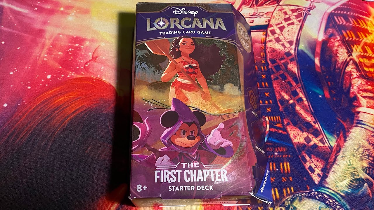 lorcana starter deck amber and amethyst Amazon.com: Starter Decks: Amber & Amethyst (Moana & Sorcerer Mickey),  Emerald & Ruby (101 Dalmations & Repunzel) and Sapphire & Steel (Cinderella  & Mufasa) (3 Decks) for Lorcana TCG: The First Chapter :