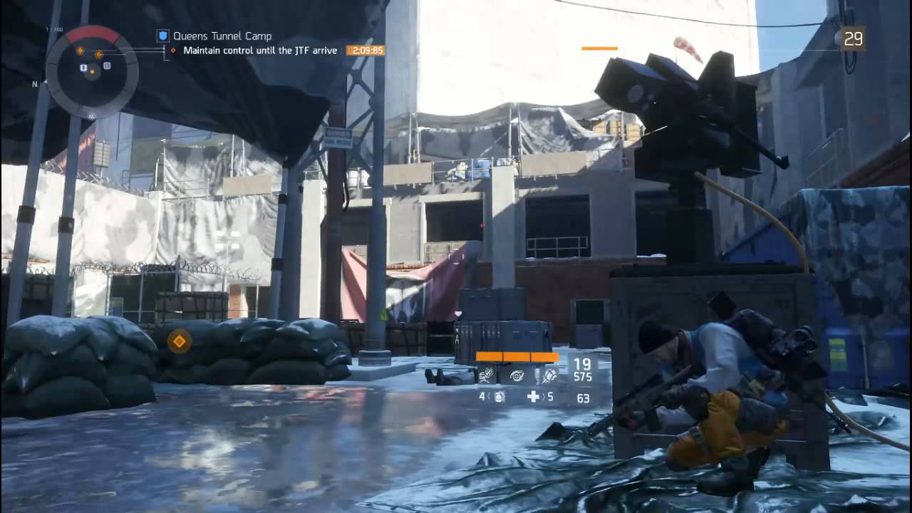 The Division - Queens Tunnel Camp - Normal Difficulty - Solo