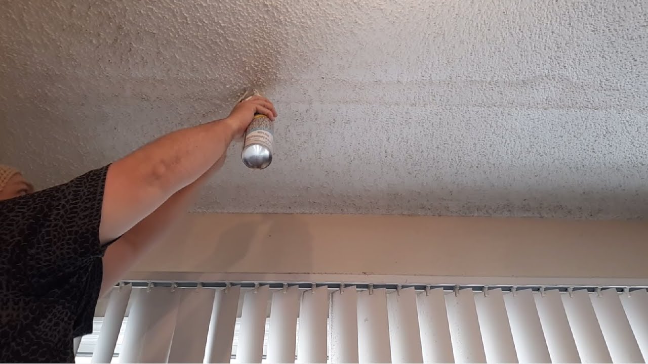 Water Stains From Popcorn Ceiling