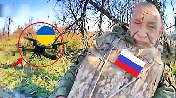 Ukrainian FPV Drone Ambush On Russian Troops