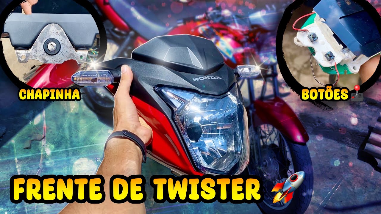 Coloquei a frente de Twister na titan 99 🚀