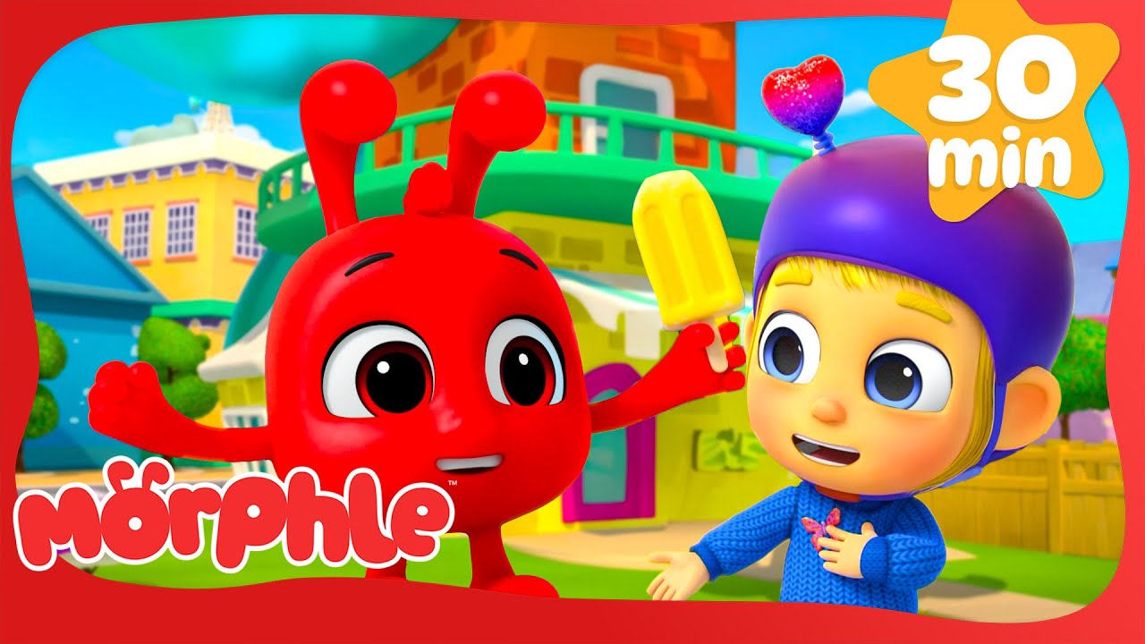 Juice Pop Party | Morphle | Superhero Cartoon for Kids | Moonbug Kids