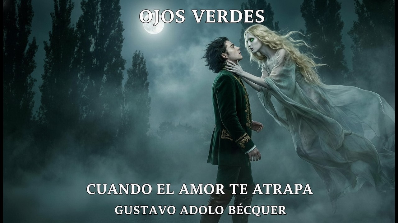Cuando el amor te atrapa | Los ojos verdes | Bécquer | Interpretado con voces dramáticas