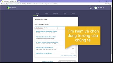 Phần 1. Cách tạo tài khoản phần mềm Class Dojo