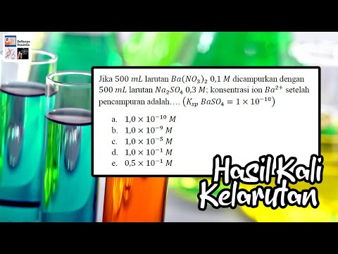 Video: Ion apa yang terbentuk ketika barium nitrat dilarutkan dalam air?