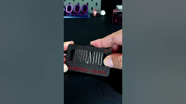 Blinding Lights – 3D Musical Fidget | The Weeknd Finger Remix 🎧