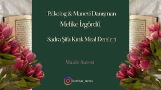 165)Maide Suresi 69-72. Ayetler