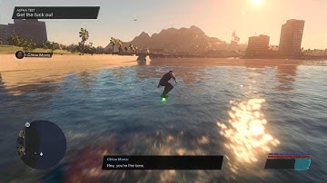 Saints Row mission alpha test hover board