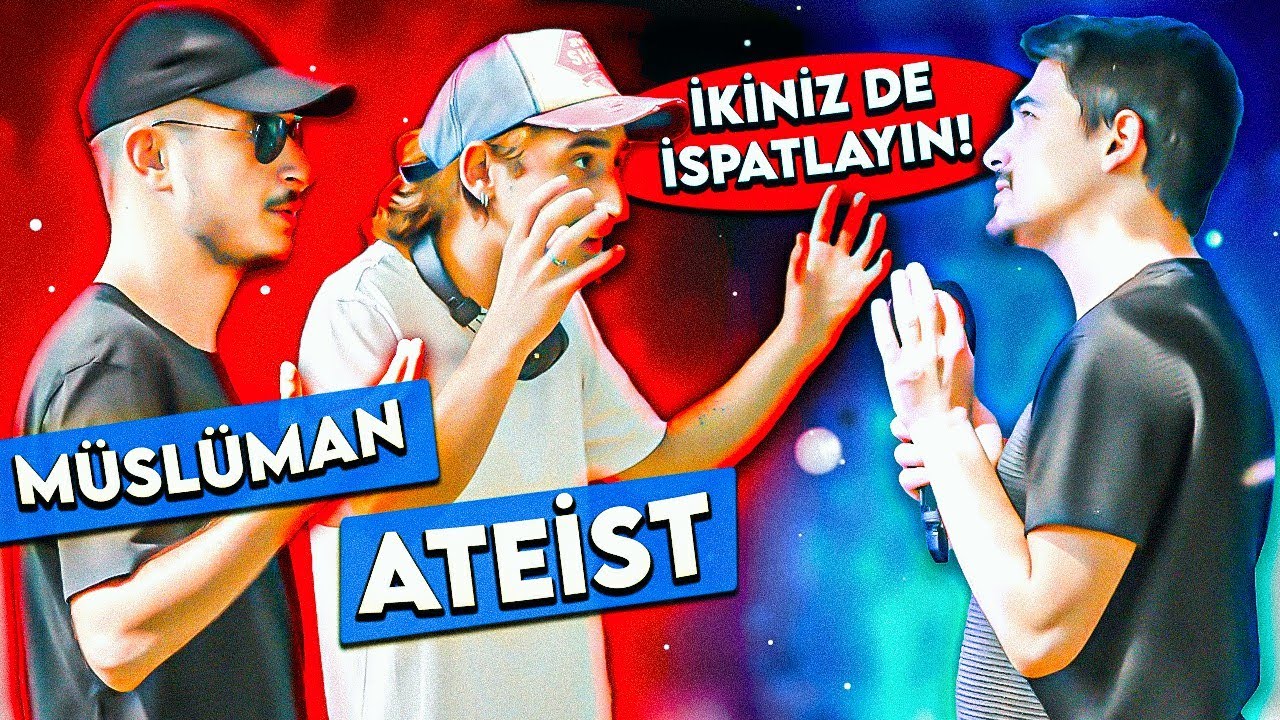 ⁣Bir Ateiste Sorduk Bir Müslümana! İspatınız Nedir? - Sözler Köşkü