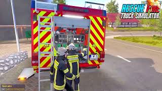 City Rescue Fire Truck Games - Easy Fire Truck Driving Games 2023 | 30 Sec Gameplay screenshot 1