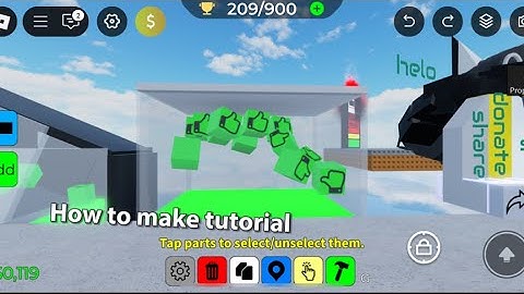 *EASY* How to make like machine in obby creator in Roblox tutorial step by step