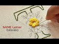 Easy Hand Embroidery Design with TOP STITCHES | Perfect for Beginners!