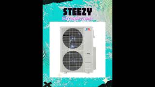 Cooper&Hunter 3-Zone Mini Split AC & Heat Pump -- 60000 (5.0 Ton), One-Way Ceiling Cassette Units...
