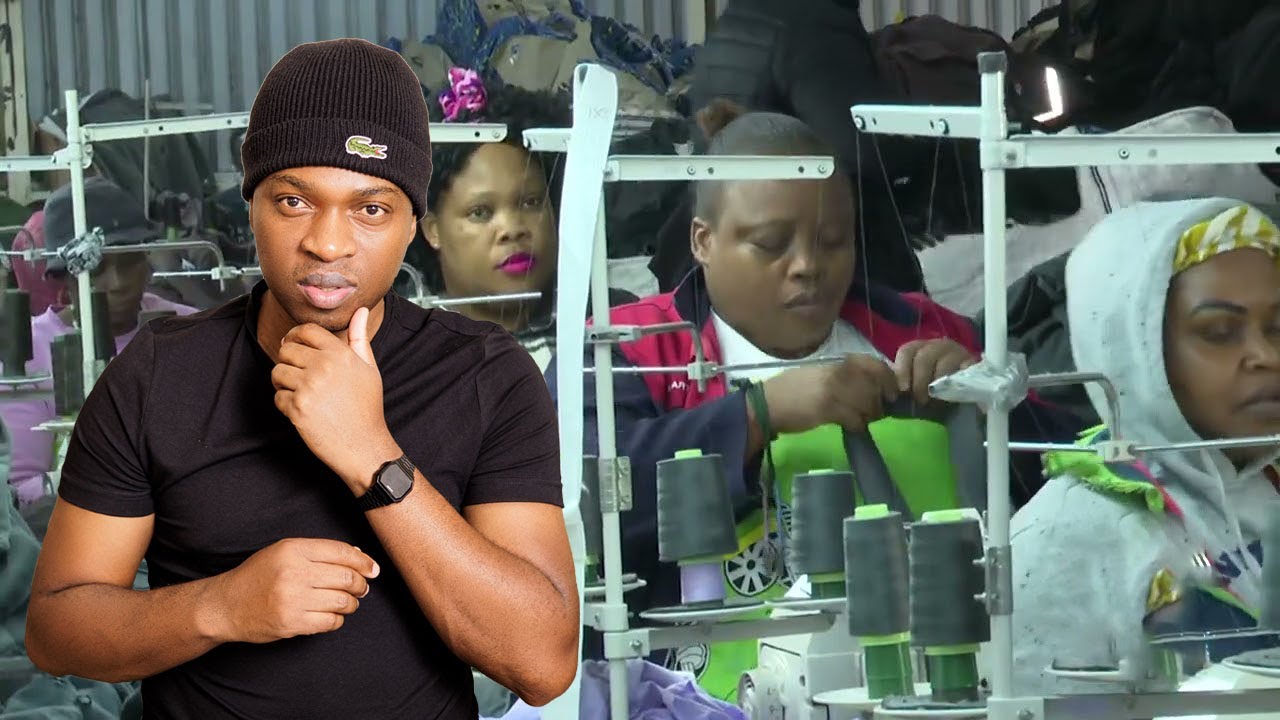 Миллионы нелегальных иностранцев работают на южноафриканских фабриках. Фабрики подверглись обыска...