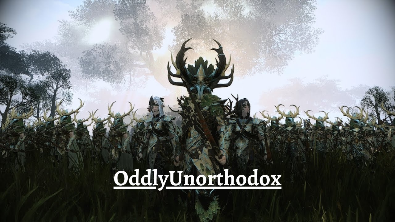 Total War Warhammer 3! PVP Wood Elf Rush Strategy! - YouTube