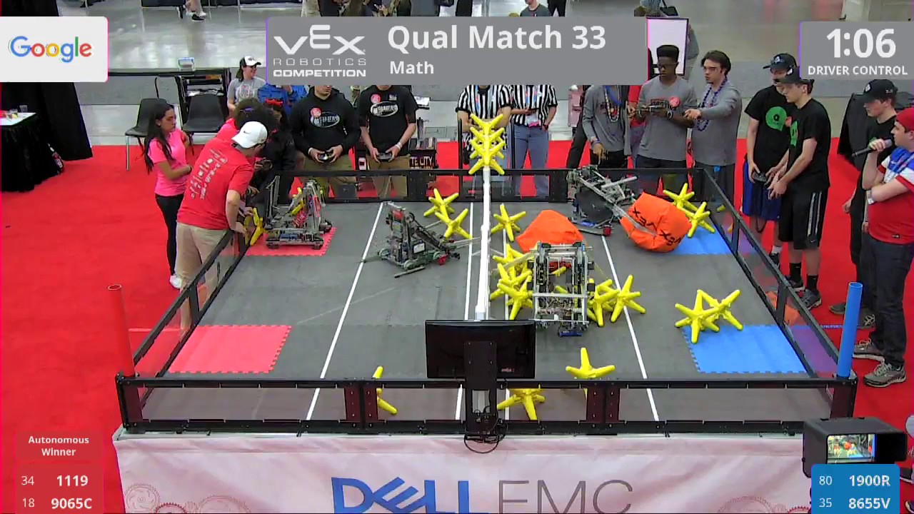 2017 VRC Math Q33 - 1119 9065C vs 1900R 8655V - 42 to 14