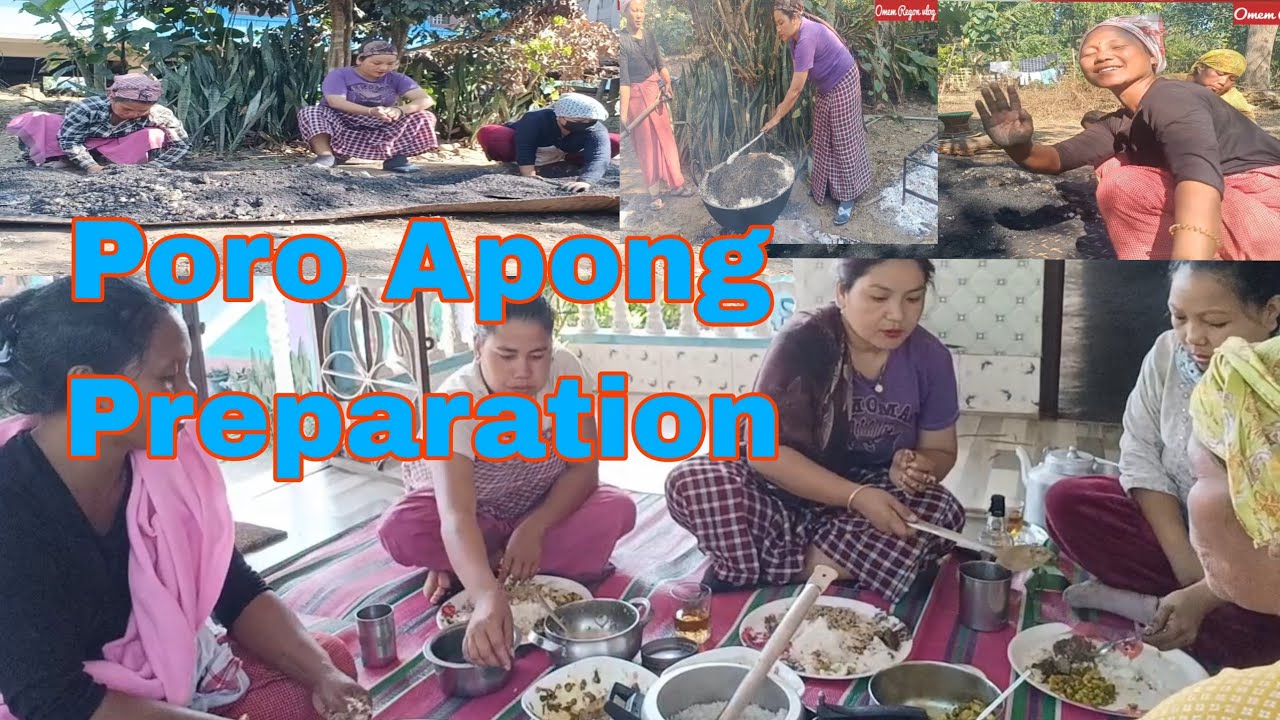 Apong Process Ligang Apong Preparation - YouTube
