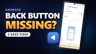 Back Button Missing or Not Working on Android 3 Easy Fixes Update