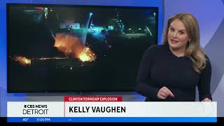 Butane canisters from Clinton Township industrial fire must be turned over to bomb squad
