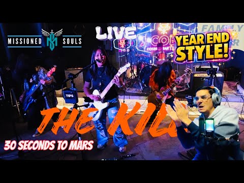 MISSIONED SOULS - FIRST TIME HEARING - THE KILL - 30 SECONDS TO MARS - LIVE | UK SINGER KEV REACTS