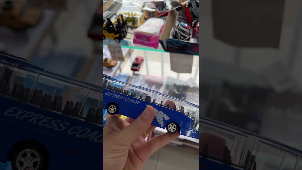 Miniatura Ônibus Turismo Express Coach Viagem 