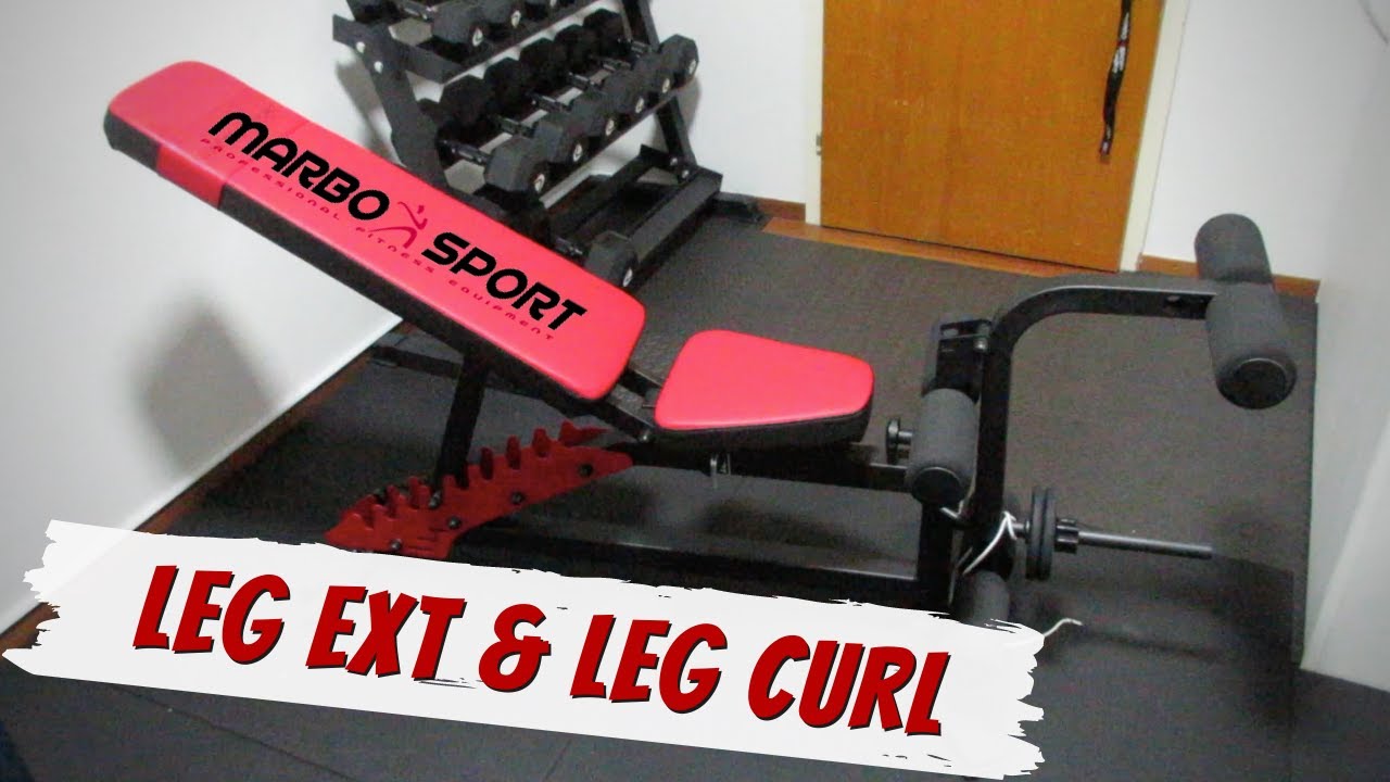 Marbo Sport Accessorio Leg Curl & Leg Extension YouTube