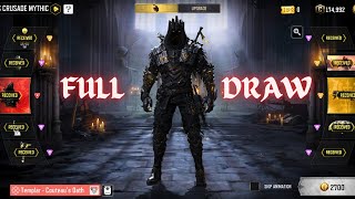 Worth Buying ??? 'Mythic Templar'|Full Draw | Season -06 | KNIGHT’S CRUSADE MYTHIC DRAW