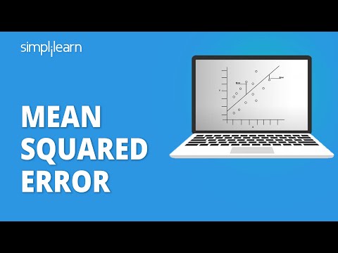 Video: Hvordan finder du den gennemsnitlige kvadratiske fejl?