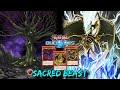 SACRED BEAST DECK DUEL LINKS RANKED DUEL REPLAY + DECKLIST [YU GI OH! DUEL LINKS]