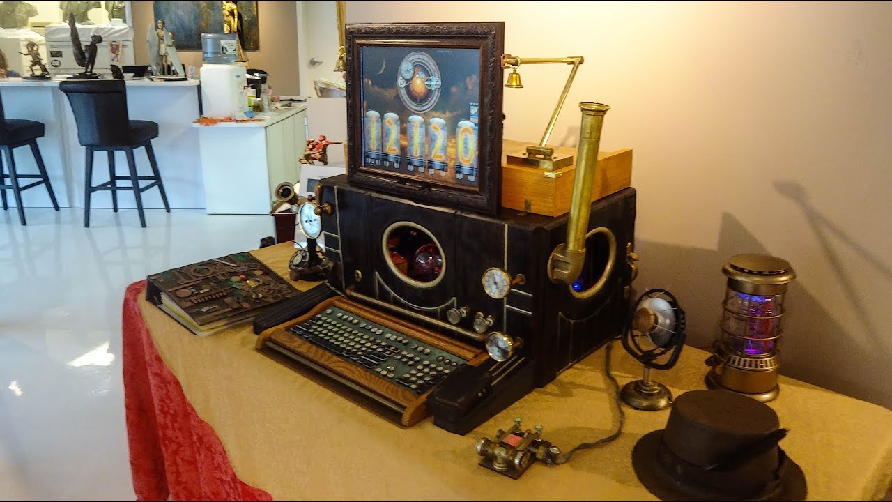 Steam-punk Computer YouTube Feb 2015 - YouTube