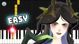 AFK Journey OST - "Edge of the World" - EASY Piano Tutorial & Sheet Music