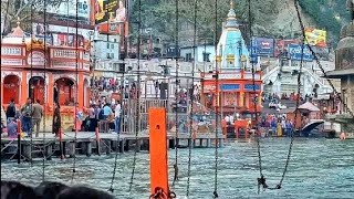 speed of water decreases in evening - Haridwar magic ✨