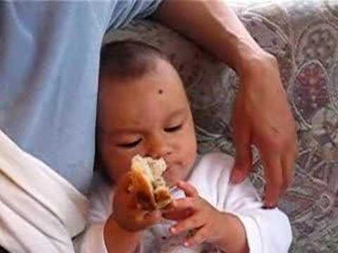 Gianluca "Magi" Magiting Carlos Gentile ... eating bread