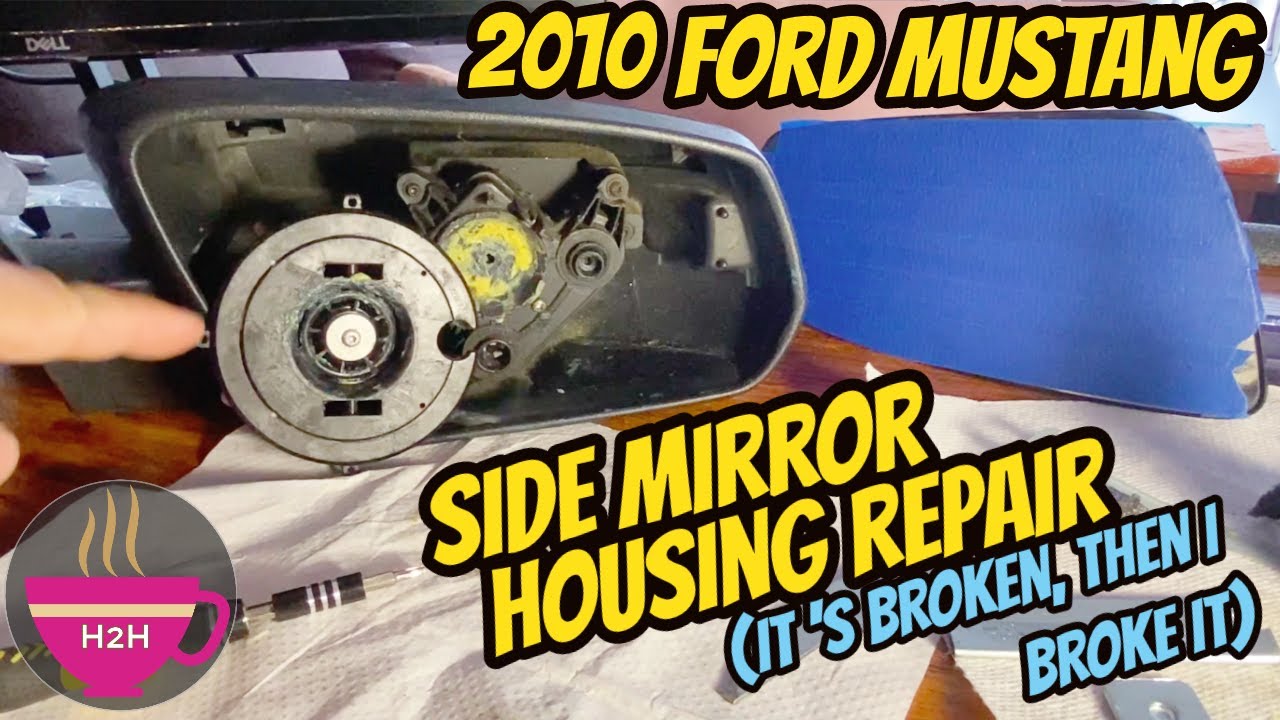 How to: 2010 Ford Mustang Side Mirror Housing Assembly Repair (Dis assemble and Repair)