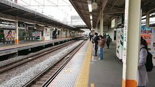 1月28日大船駅 3001M サフィール踊り子1号 E261系 宮オオRS1編成(トップナンバー編成)通過