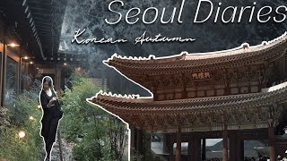 Seoul Autumn Days 🇰🇷🍂 Solo Travel Vlog