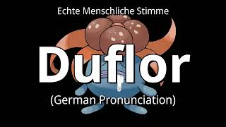 👉 How To Say "Gloom" in German | "Duflor" (Pronunciation)