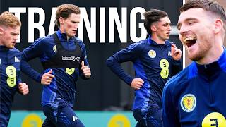 Watch Andrew Robertson LEADING Scotland National Team Training 🔥
