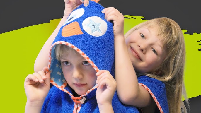 Challenge Bernina Video 1 4 Instructions De Couture Pour Un Poncho De Bain Pour Enfant Youtube